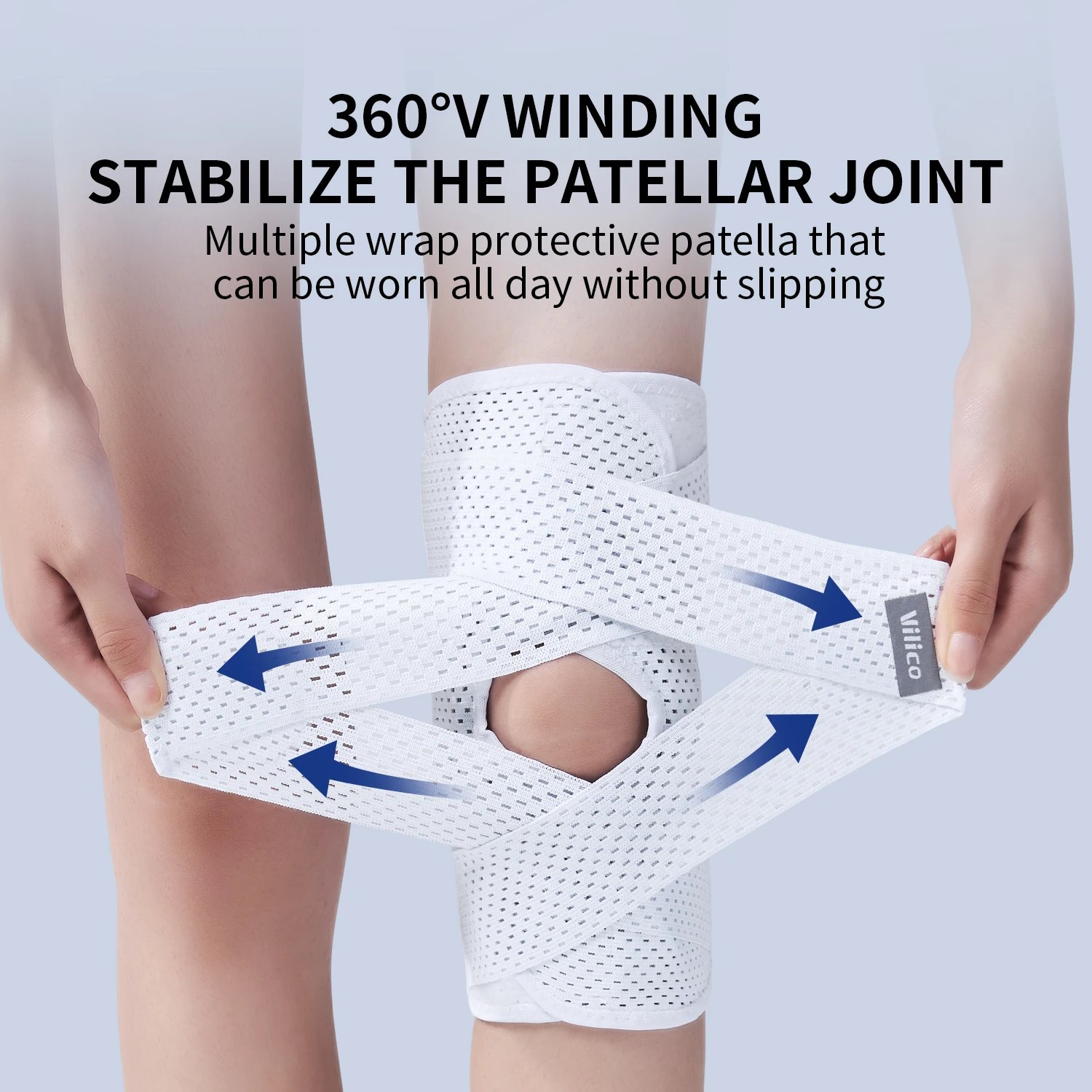 Knee Sleeve Pair - Açık Hava Sporları Dizlikleri Yazlık İnce