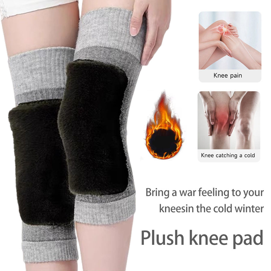 Knee Sleeve Pair - Kış Yün Dizlik Pedleri Sıcak Diz